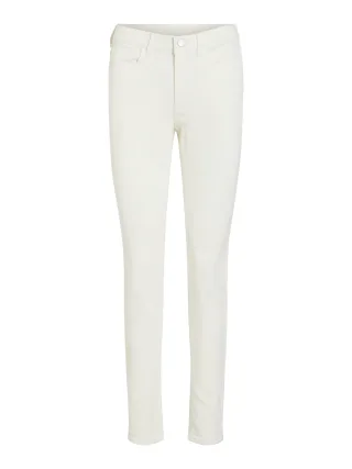 VILA - VISARAH RW SKINNY JEANS WHITE EMY-NOOS white denim - Gr. - M/30