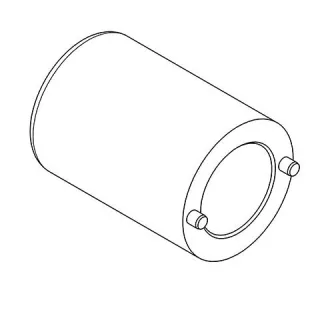 KWC Aquarotter Montagenuss, F5, für Abdeckung, für Einhebelthermostat, 2030067601, 2030067601 2030067601