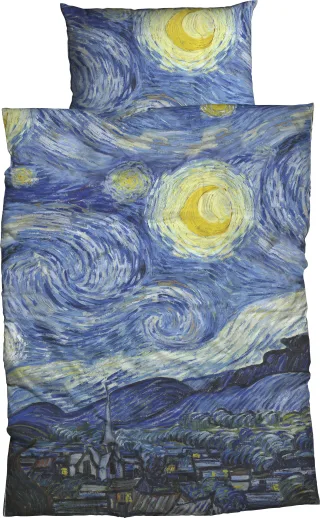 Goebel Bettwäsche "Starry Night" 2 Stk. geniales Design von Vincent van Gogh