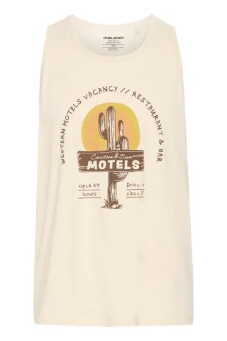 Blend - BHJESERIK tanktop bleached sand - Gr. - L