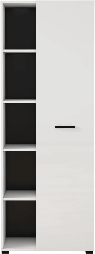 OTTO home Aktenschrank "Moid, moderner Mehrzweckschrank," Maße: 64,5x41,5x175 cm, 5 Fächer mit viel Stauraum