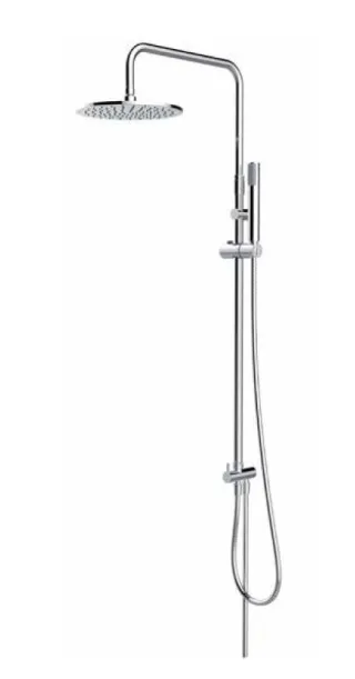 Kaja Ipuri-Standregenbrausesystem, chrom mit Regenbrause 250 mm 27500-C