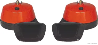 HERTH&BUSS Fanfare, 12 V, 410/500 Hz, 120 W, 112 dB(A) schwarz/rot - 56360261