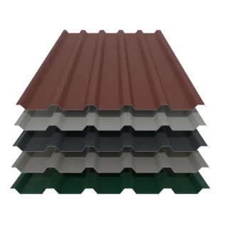 Trapezblech 35/207 | Dach | 0,70 mm | Aluminium | 25 µm Polyester