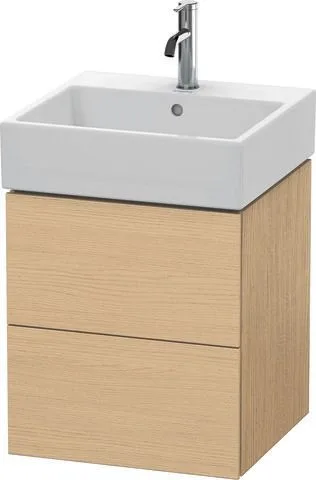Duravit L-Cube Waschtischunterbau wandhängend Natur Eiche Matt 484x459x544 mm - LC627403030 LC627403030
