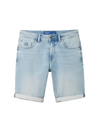 Tom Tailor - TTJOSH Regular Slim Jeans Shorts light stone wash denim - Gr. - 40