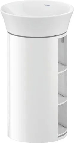 Duravit White Tulip Waschtischunterbau bodenstehend Weiß Hochglanz 410x410x750 mm - WT423908585 WT423908585