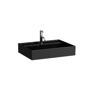 LAUFEN Waschtisch Kartell · LAUFEN 600x460, schwarz glänzend, 8.1033.3.020.109.1 H8103330201091