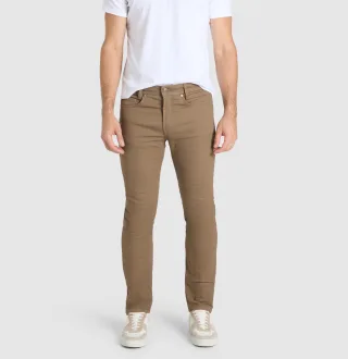 MAC - MAC JEANS - Jog´n Jeans, Printed Sweat beige - Gr. - 30/34