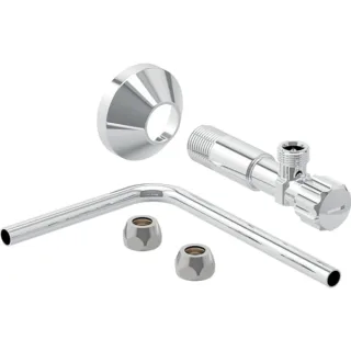 Geberit Wasseranschlussset seitlich 3/8" hochglanz-verchromt, 243743211 243743211