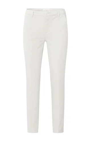 Yaya - Basic-Chino mit geradem Bein beige - Gr. - 44