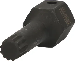 KS Tools 1/2" DUODRIVE Spezial-Kraft-Bit-Stecknuss XZN, kurz - 515.1162