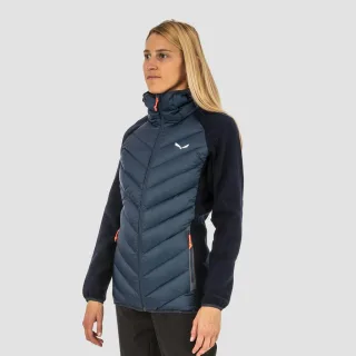 SALEWA - Fanes Sarner Hybrid Daunenjacke Damen - Blau (Gr.38)