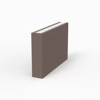 Sanipa Konsolenplatte vertikal 2morrow (WT571) 340x85x520 Taupe-Matt, WT5711T WT5711T