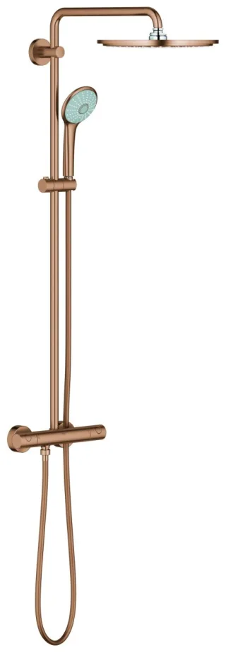 GROHE Duschsystem Euphoria 310 26075 mit THM warm sunset gebürstet, 26075DL0 26075DL0