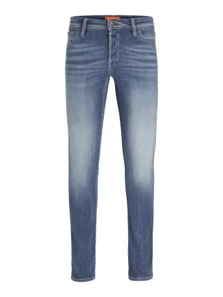 JACK&JONES - JJIGLENN JJFOX AM 489 50SPS NOOS Blue Denim - Gr. - 34/34