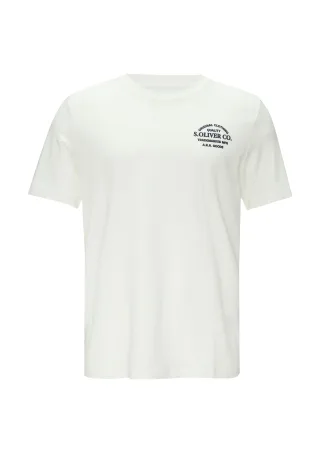 s.Oliver - T-Shirt weiß - Gr. - XL