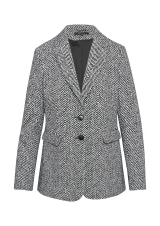 comma - Indoor-Blazer schwarz - Gr. - 36