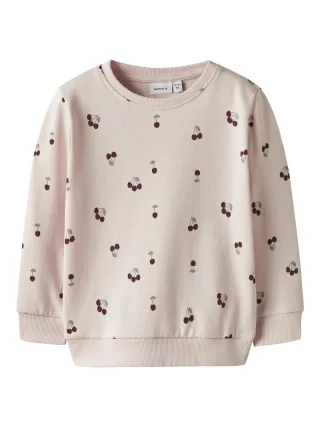 NAME IT - NMFVALBA LS SWEAT UNB NOOS Crystal Pink - Gr. - 116