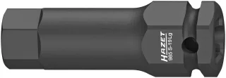HAZET Schlag- Maschinenschrauber Schraubendreher-Steckschlüsseleinsatz (1/2 Zoll) - 985S-19LG