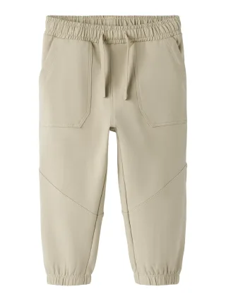 NAME IT - NMMRIVONA NREG SWEAT PANT BRU island fossil - Gr. - 104