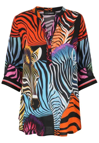 Doris Streich - Bluse papaya - Gr. - 50