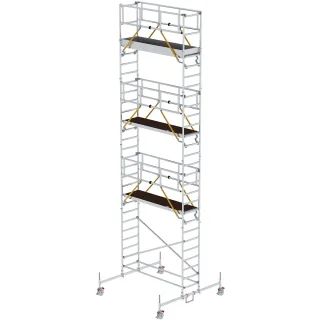 Munk Rollgerüst SG 0,75 x 2,45 m mit Fahrbalken - 155744