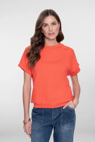 Geisha Fashion Women - Sweat scuba coral - Gr. - XXL