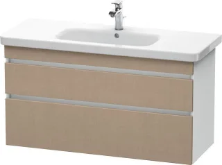 Duravit DuraStyle Waschtischunterbau wandhängend Leinen & Weiß Matt 1130x448x610 mm - DS649507518 DS649507518