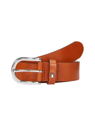 Tommy Hilfiger - Ledergürtel braun - Gr. - 70