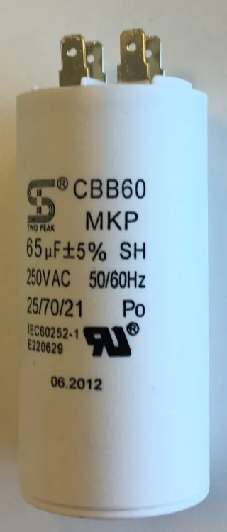 ELMAG Kondensator 65uF - 250V - 9503668