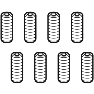 Geberit Set Gewindestift, zu Duschrinne (8 St.), 242519001 242519001