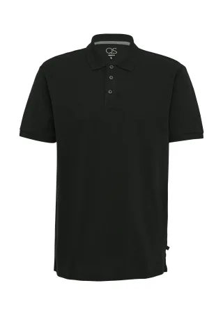 qs - Polo-Shirt schwarz - Gr. - XL