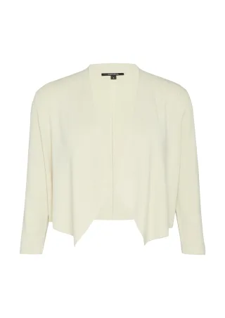 comma - Strickjacke beige - Gr. - S