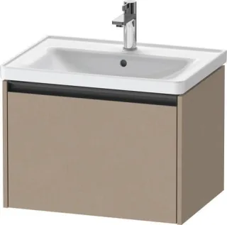 Duravit Ketho.2 Waschtischunterbau wandhängend Leinen Matt 634x455x440 mm - K25082075750000 K25082075750000