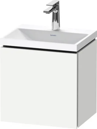 Duravit L-Cube c-shaped Set wandhängend Weiß Matt 450x350x480 mm - LC6949O18180000 LC6949O18180000