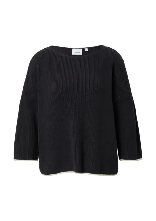 comma - Strickpullover blau - Gr. - 34