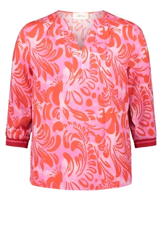 CARTOON - Casual-Bluse pink/red - Gr. - 44