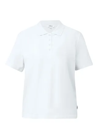 s.Oliver - Polo-Shirt weiß - Gr. - 44