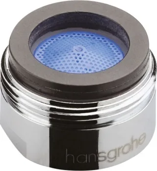 Hansgrohe Luftsprudler Rubit für Spültischmischer edelstahl-optik, 13913800 13913800