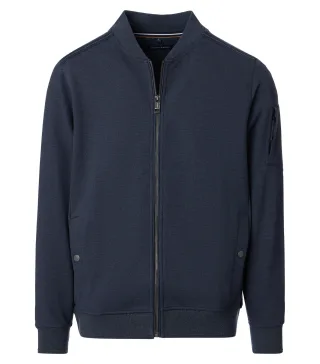 CASAMODA - Sweatjacke blau - Gr. - 3XL