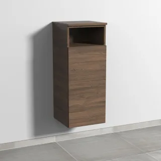 Sanipa 3way Mittelschrank mit 1 Tür und 1 offenem Fach, Eiche-Arizona, SM13380 SM13380