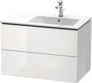 Duravit L-Cube Waschtischunterbau wandhängend Weiß Hochglanz 820x481x550 mm - LC629208585 LC629208585