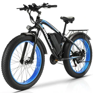 [EU DIRECT] PHILODO H7 Electric Bike 48V 17.5Ah Battery 1000W Motor Recommended Top Speed 25KM/H 26*4inch Fat Tires 53-8