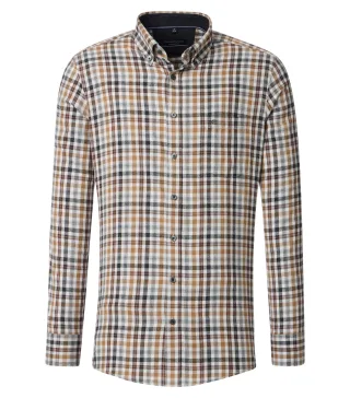 CASAMODA - Freizeithemd beige - Gr. - 3XL