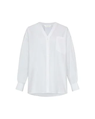 msch copenhagen - MSCHNadette Zenika Shirt bright white - Gr. - XS/S