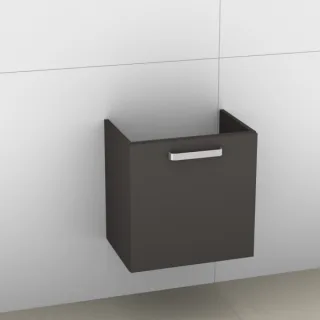 Artiqua 415 Waschtischunterschrank für Pro S 818858 Stahlgrau, 415-WUT-L51-L-7142-88 415-WUT-L51-L-7142-88