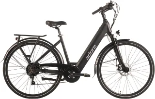 Adore "28" Alu Cityfahrrad CV-180 Heckmotor 50NM / 15Ah Schwarz matt" 7 Gang Shimano Tourney Schaltwerk Kettenschaltung Heckmotor 250 W Pedelec, Elektrofahrrad für Damen und Herren