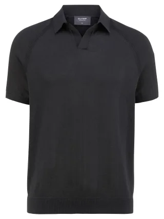 OLYMP Signature - OLYMP SIGNATURE Strick schwarz - Gr. - XXL
