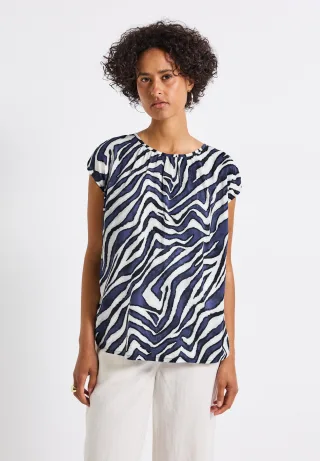 STREET ONE Blusentop aus softer Viskose